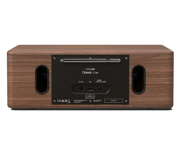 PURE Classic C-D6 Coffee Black/Walnut EU/UK - 1538354 - zdjęcie 3